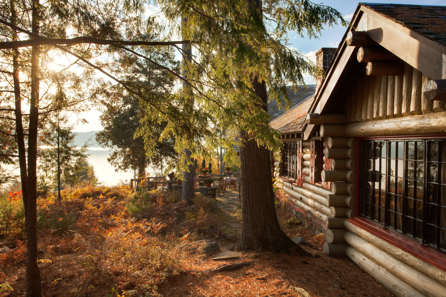 Outside Main Lodge
