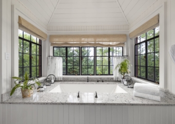 Lookout Guest Room bathroom at The Point Resort